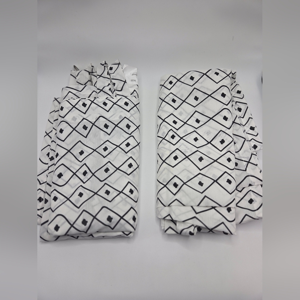 Ikea Sommar Curtains Drapes Set (2) 57x98"